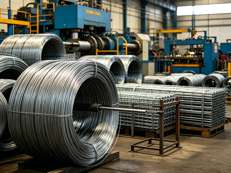 Kawat Baja Ringan Serbaguna kanggo Komponen Industri Pengikat, Framing lan Non-Spring Umum